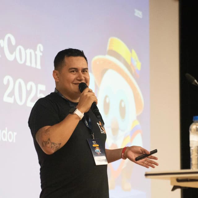 Organizer Kevin Morales